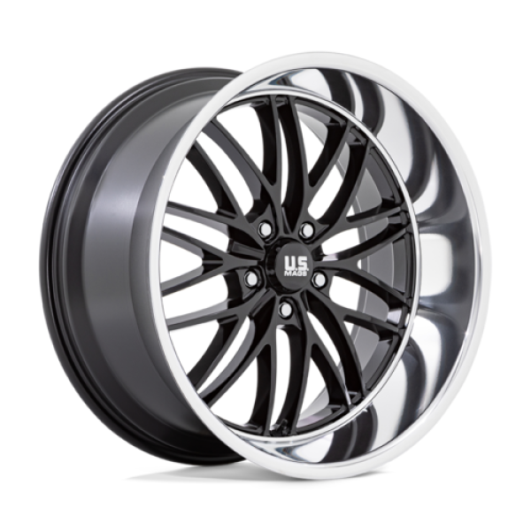 U138 Santa Cruz Glanzschwarz 22x9 5x5