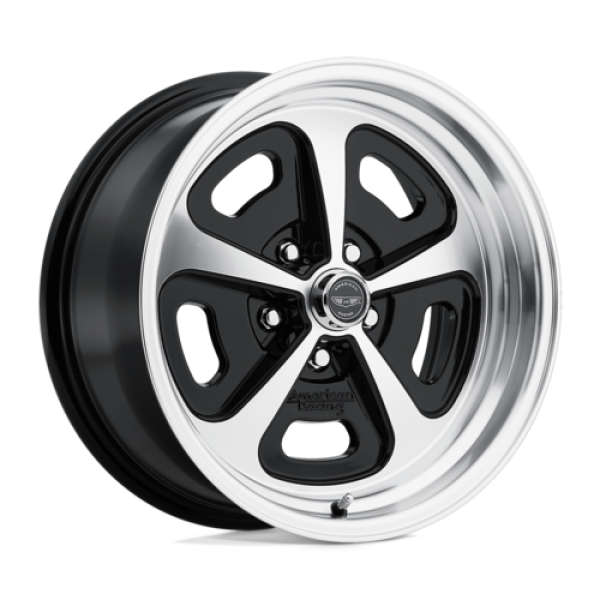VN501 Glanzschwarz gebürstet 17x8 5x4,5