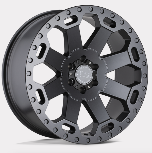 Warlord Mattgrau 17x8 5x4.5