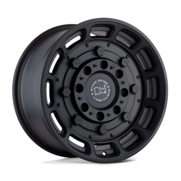 Warthog Mattschwarz 17x8,5 5x5
