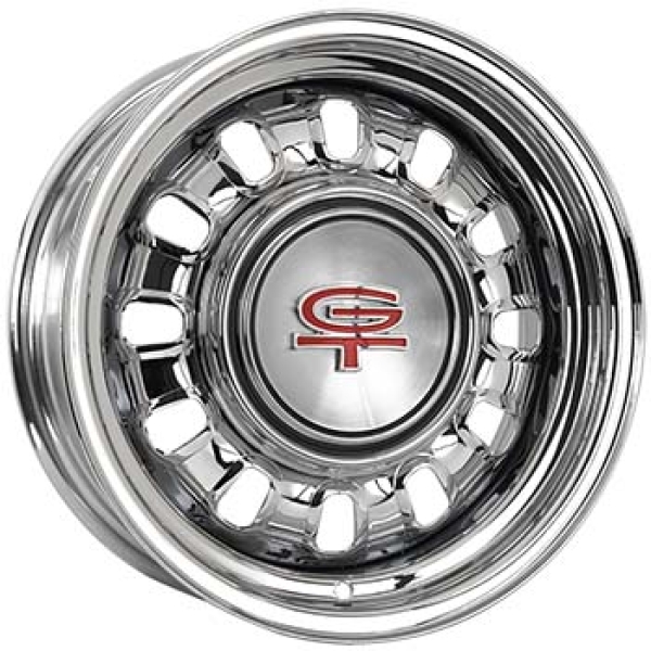 GT Chrom 15x8 5x4,5 mit Hub Cap