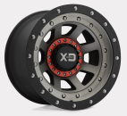 XD137 FMJ Satinschwarz 17x9 5x5 & 5x5,5