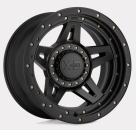 XD138 Brute Satinschwarz 17x9 5x5 & 5x5,5