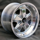 Maxilite 5 Spoke Vollpoliert passend für Porsche 16x9 5x130 hinten