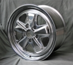 Maxilite 5 Spoke Fully polished fits Porsche 17x9 5x130 rear