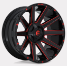 Contra Glanzschwarz/Rot 24x12 6x5,3 & 6x5,5