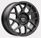 KM708 Bully Satinschwarz 17x8 5x4,5