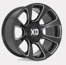 XD854 Reactor Glanzschwarz 20x9 6x5,3 & 6x5,5