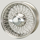 MWS 15x6 Edelstahl R52 72 Speichen passend für Aston Martin, Jaguar