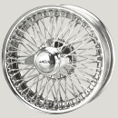 MWS 15x5 Edelstahl R52 72 Speichen passend für Daimler, Jaguar, Volvo