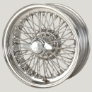 MWS 15x6 Edelstahl R42 72 Speichen passend für AC, Cobra, Morgan