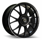 Chrysler Gambit Crossfire Satinschwarz H 19x9,5 V 19x8,5