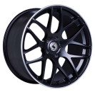 Camaro Gambit Satinschwarz H 22x11,5 V 22x9,5 5x4,75