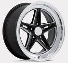 VN514 Groove Glanzschwarz 18x8 5x4,5