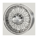 MWS 15x5 Chrom R52 72 Speichen passend für Daimler, Jaguar, Volvo