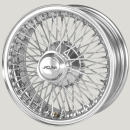MWS 15x6 Chrom R52 72 Speichen passend für Jaguar