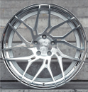 La Chanti LC-F1 Silber Chrom gefräst 20x9,5 5x4.72