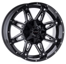 La Chanti LC-OF1 Glanzschwarz / Silber 20x10 6x5.3/6x5.5