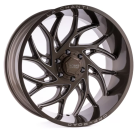 La Chanti LC-OF20 Glanzbronze gefräst 22x10 6x5.5