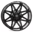 La Chanti LC-OF3 Glanzschwarz 20x10 6x5.3/6x5.5