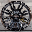 La Chanti LC-OF5 Glanzschwarz 20x10 6x5.3/6x5.5