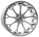 La Chanti LC-P20 Silber gebürstet 22x9 5x4.41 ET32