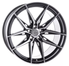 La Chanti LC-P3 Schwarz gefräst 19x8,5 5x4.41
