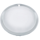 14" Moon Disc Chrom