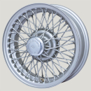 MWS 14x4.5 Silber R42 60 Speichen passend für MGB & GT