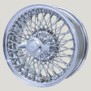 MWS 14x5.5 Chrom R42 72 Speichen passend für MG, Triumph, Sunbeam