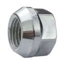 Radmutter M12x1,5 Zink offen 17mm für Spacer