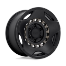 Muzzle Mattschwarz 17x9 6x5.5