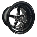 Racemaster Glanzschwarz 15x7 5x4,75