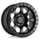 Riot Mattschwarz 17x8,5 5x4.5