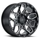 SHRA Glanzschwarz 20x9,5 6x5.5
