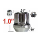 Gorilla Radmutter 9/16 chrom offen 25,4mm