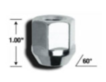 Gorilla Radmutter 3/4" 9/16 chrom offen 25,4mm