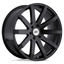 Traverse Mattschwarz 20x9 5x5.5
