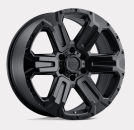 Wanaka Mattschwarz 17x8,5 5x5