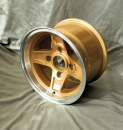 Maxilite Campagnolo Style Gold/Silber passend für Lancia 13x8 4x130